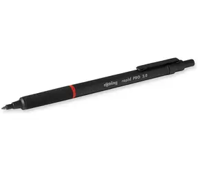 Rotring Rapid Pro 2,0 mm DB schwarz / Mikrobleistift 