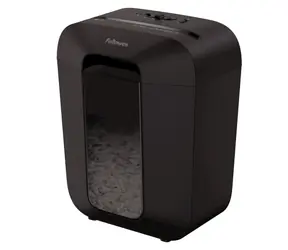 Fellowes Shredder LX 45 / 8 Blatt 70g Papier / Partikel 4x37 mm / Einzugsbreite: 220 mm