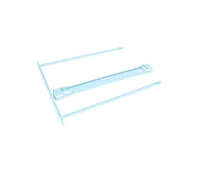 Fellowes PRO Archivierungsclip Länge 100 mm (20 Stück) hellblau