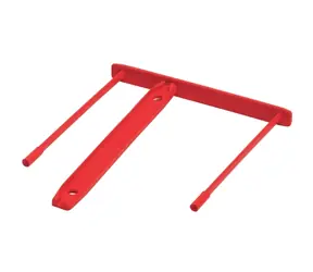 Fellowes Archivierungsklammer Länge 85 mm (100 Stück) rot