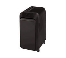 Fellowes Aktenvernichter LX 221 schwarz / 20 Blatt 70g Papier / Partikel 2x12 mm / Einzugsbreite: 230 mm