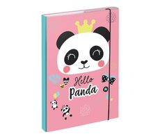 BAAGL Tafeln für Schulhefte A4 Panda / 23x32x3 cm