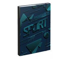 BAAGL Tafeln für Schulhefte A4 Sport / 23x32x3 cm