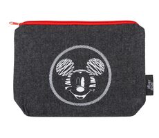 Presco Group Denim Federmäppchen Mickey / 20x14 cm