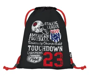 BAAGL Schuhbeutel American Football - TOUCHDOWN / 36x46 cm