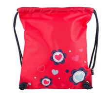 Presco Group Schuhbeutel Eulen - BLUMEN / 34x42 cm