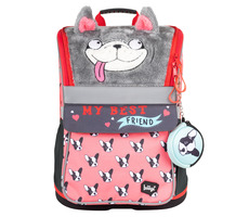 BAAGL Zippy Doggie Schulranzen / 18 l / geeignet für die 1.-2. Klasse