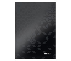 Leitz Wow A5 Notizbuch liniert schwarz