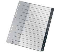 Leitz RECYCLE A4 Ökologische Register 1-12 / PP / Weiterverkauf