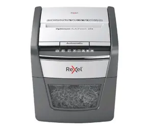 Rexel Optimum AutoFeed 45X / Automatischer Aktenvernichter / bis zu 45 l Blatt / 20 l / Kreuzschnitt