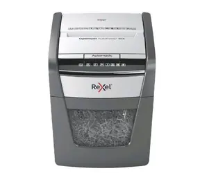 Rexel Optimum AutoFeed 50X / Automatischer Aktenvernichter / bis zu 50 Blatt / 20 l / Kreuzschnitt