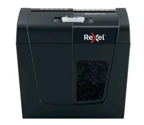 Rexel Secure X6 / Aktenvernichter / bis zu 6 Blatt / 10l / Querschnitt 4 x 40 mm
