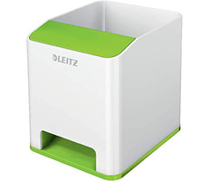 Leitz Wow Bleistiftständer mit Musik weiß-grün