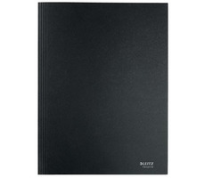 Leitz RECYCLE A4 Ökologische Drei-Klappen-Kartontafeln schwarz / bis zu 250 Blatt A4