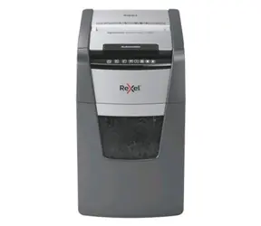 Rexel Optimum AutoFeed 130X / Automatischer Aktenvernichter / bis zu 130 Blatt / 44l / Querschnitt 4 x 28 mm