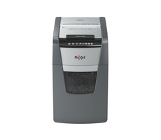 Rexel Optimum AutoFeed+ 150X / Automatischer Aktenvernichter / bis zu 150 Blatt / 44l / Querschnitt 4 x 28 mm