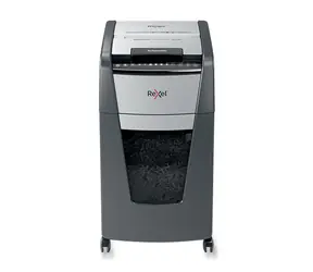 Rexel Optimum AutoFeed 300M / Automatischer Aktenvernichter / bis zu 300 Blatt / 60l / Mikroschnitt 2 x 15 mm