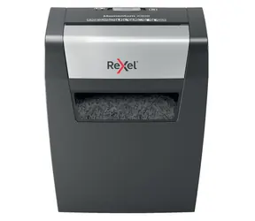 Rexel Momentum X308 / Aktenvernichter / bis zu 8 Blatt / 15l / Querschnitt 5 x 42 mm