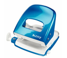 Leitz NeXXt Wow 5008 Tischlocher metallic blau / 3 mm / bis zu 30 Blatt