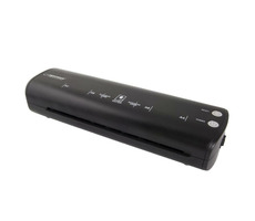 Esperanza A4 Laminator schwarz / max. Breite 240mm / 80-125 mic / 265 W