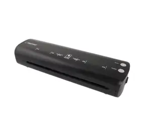 Esperanza A4 Laminator schwarz / max. Breite 240mm / 80-125 mic / 265 W