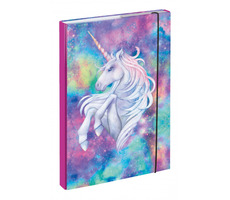 BAAGL Notizbuchhüllen A4 Einhorn / 23x32x3 cm