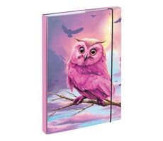 BAAGL Tafeln für Schulhefte A4 Eule / 23x32x3 cm