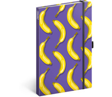 Presco Group Notes Bananen / liniert / 13 × 21 cm