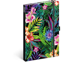 Presco Group Notes Tropical / liniert / 13 × 21 cm