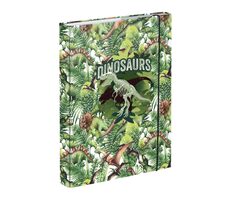 BAAGL Tafeln für Schulhefte A5 Dinosaurier