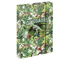 BAAGL Tafeln für Schulhefte A4 Jumbo Dinosaurier / 23x32x5 cm