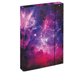 BAAGL Tafeln für Schulhefte A4 Jumbo Galaxy / 23x32x5 cm