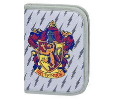 BAAGL Federmäppchen für Schule, klassisch, zwei Klappen, Harry Potter Gryffindor / 15 x 20 x 3 cm