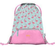 BAAGL Schulranzen Flamingo / 46x36 cm