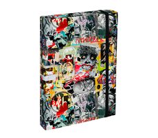 BAAGL Tafeln für Schulhefte A4 Jumbo Batman Comics