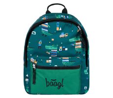 BAAGL Vorschulrucksack Krokodil / Maße 23x30x8 cm / Volumen 5,5 l
