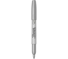 Sharpie Metallic Marker permanent 1,4 mm 12 Stück Silber