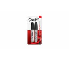 Sharpie Meißelmarker 1,5-4,5 mm, 2 Stück, Schwarz