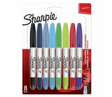 Sharpie Twin Tip Marker permanente Farbmischung 0,5/0,9 mm 8 Stk
