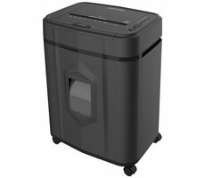 AT AT-140AF Aktenvernichter schwarz / mit automatischer Zuführung / Querschnitt / Geheimhaltungsgrad P5 / 19L