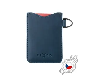 FIXED Cards Lederetui für Karten blau
