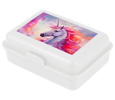 BAAGL Einhorn-Königreich-Snackbox / 17,8 x 6 x 12,2 cm