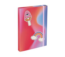 BAAGL Tafeln für Schulhefte A4 Hippie / 23x32x3 cm