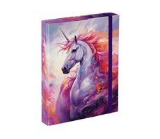 BAAGL Tafeln für Schulhefte A5 Unicorn Kingdom / 23x17x3 cm