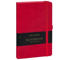 Presco Group Notes Rot / gepunktet / 13 × 21 cm