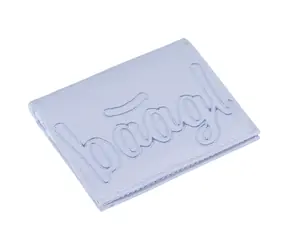 BAAGL Studentenbrieftasche Flieder / 9,7 x 11,5 cm