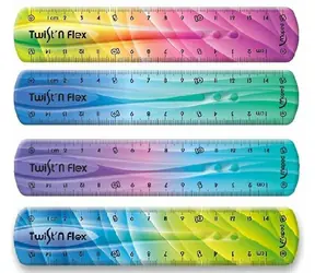 Maped Lineal Twist'n Flex Regenbogen 15 cm (Mix)
