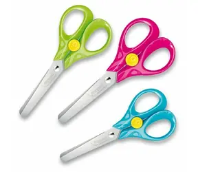 Maped Schere mit runder Spitze Security, 13cm - für Rechtshänder (Mix)