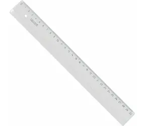 KOH-I-NOOR Lineal 30 cm klar