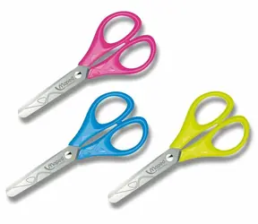 Maped Schere mit runder Spitze Essentials, 13cm - für Rechtshänder (Mix)